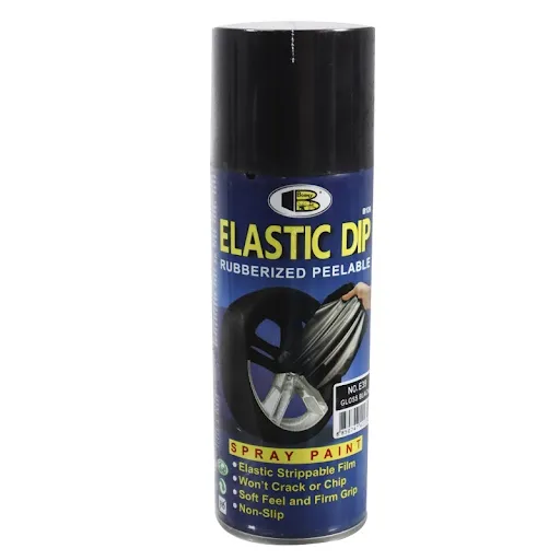 PINTURA SPRAY BOSNY E39 ELASTICA NEGRO BRILLANTE