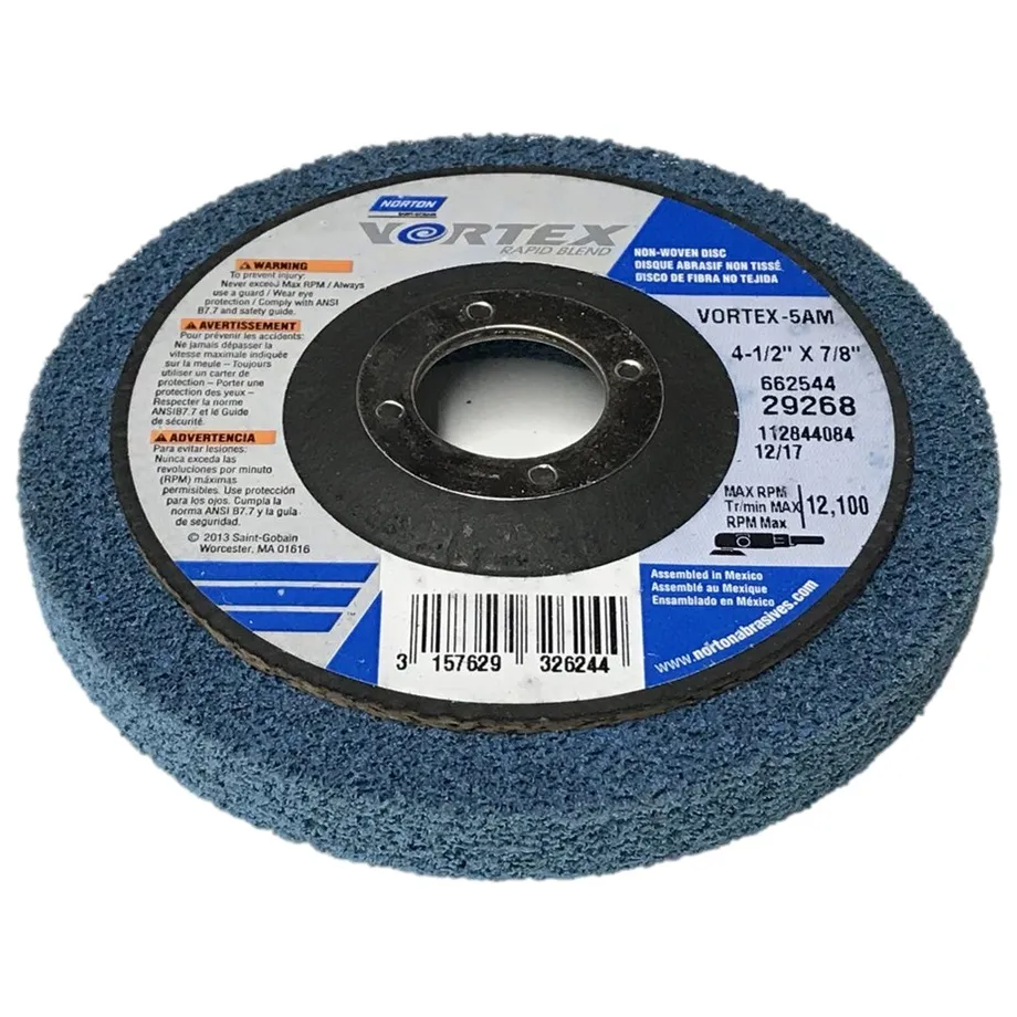 DISCO NORTON 113421148 PULIDOR ACERO INOXIDABLE  / ALUMINIO 4 1/2
